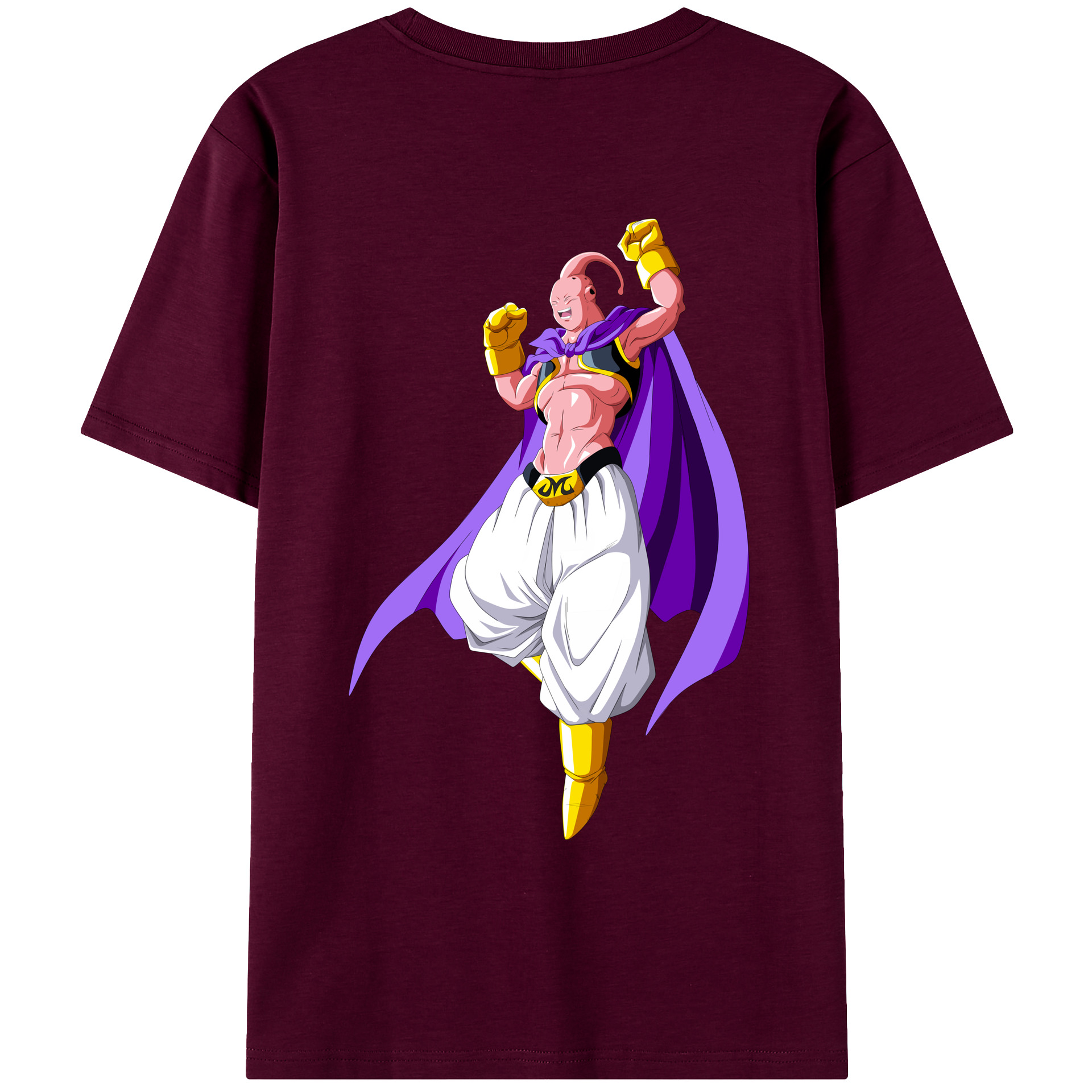 （画像用） ドラゴンボール 魔人ブウ DRAGON BALL Majin Buu レディース半袖Tシャツ(バックプリント)